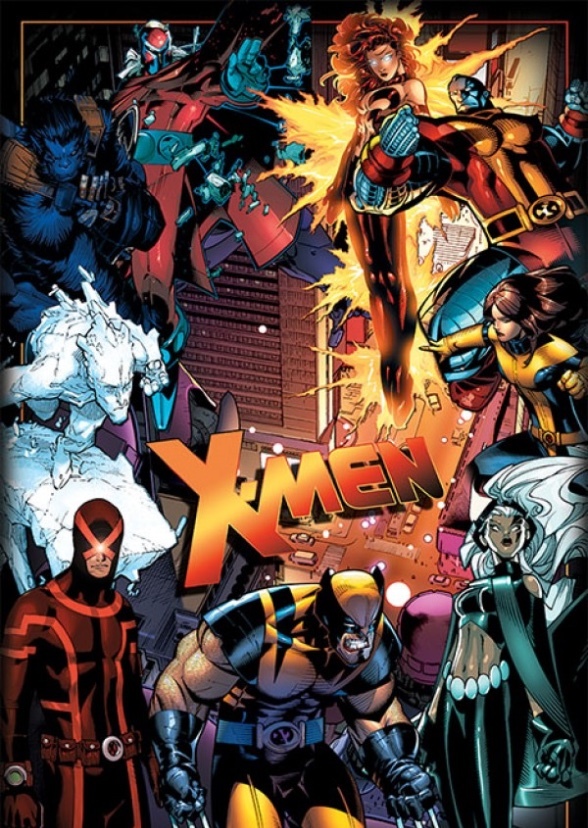 X-Men (with Stranger Things cast)