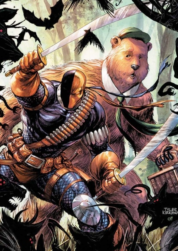 Yogi meets Deathstroke