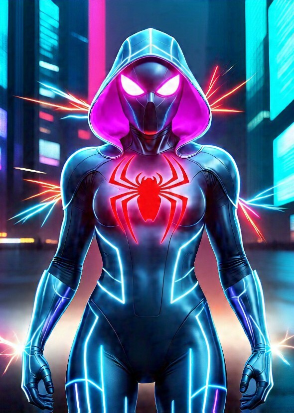 Zeyndya AS spider Gwen 2099