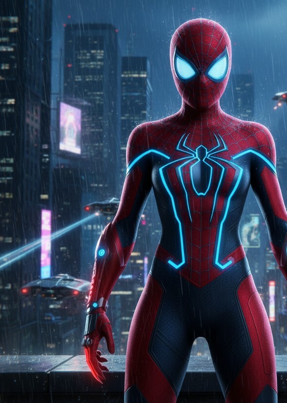 Zeynedya as spider mj2099 earth 34.