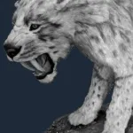 Jack The White Smilodon