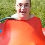 Suzanne Clown around