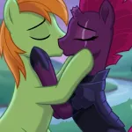 Max Jackson (Pony) and Tempest Shadow