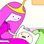 Finn and Princess Bubblegum