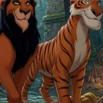 Scar and Shere Khan