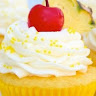 Mango Coconut Cupcake