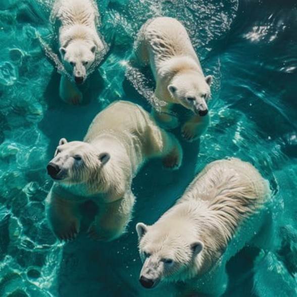 DrenchedPolar Bear
